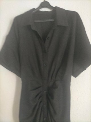 Vestido negro mujer