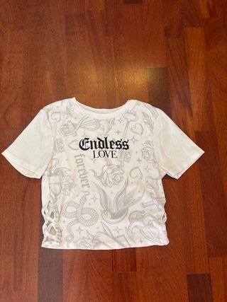 Maglia Endless Love con lacci