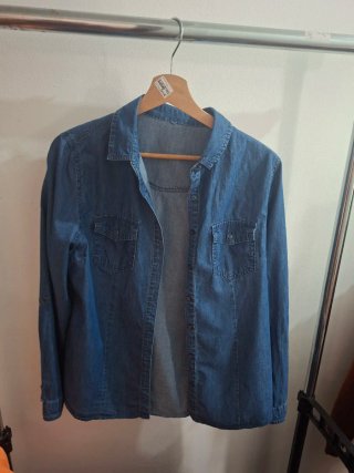 Camisa vaquera azul