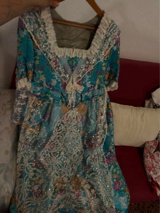 Traje de Fallera Azul Completo