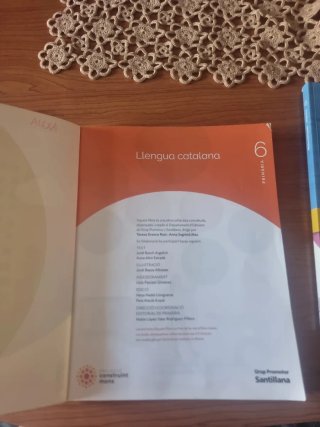 Llengua catalana, 6 primària, Projecte Construi...