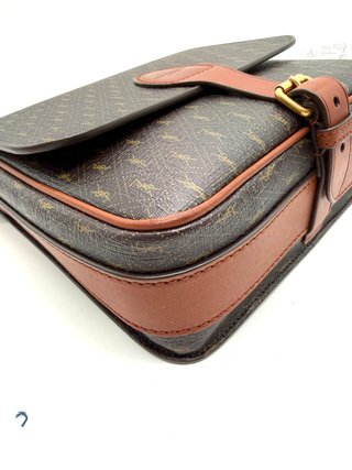 Bolso Saint Laurent Monogram Marrón Dorado