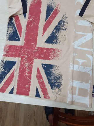 T-shirt Henri Lloyd Beige Union Jack