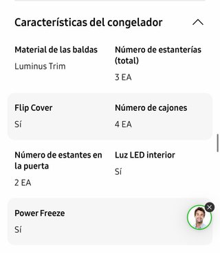 Congelador Vertical Samsung RZ32C7BEES9/EF