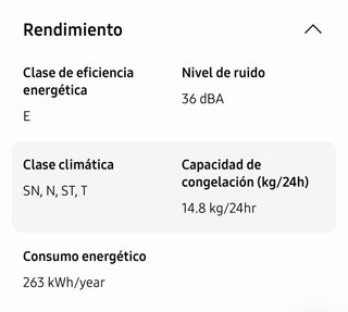 Congelador Vertical Samsung RZ32C7BEES9/EF