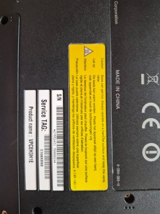 Sony Vaio i3 Rosa - Restaurado