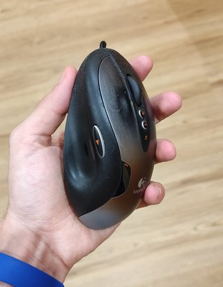 Mouse Logitech G5 Cablato + Cartuccia Pesi