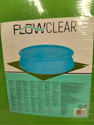 Base Protector Suelo Piscina Bestway 9 Piezas