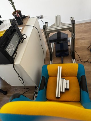 Cockpit Simracing Aluminio + Silla Playseats