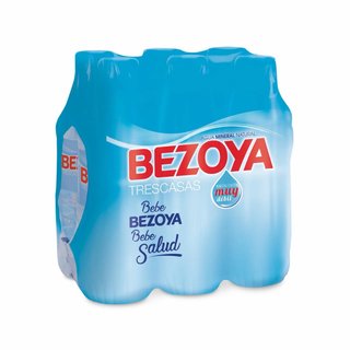 Agua Mineral Bezoya Trescasas 6x1.5L