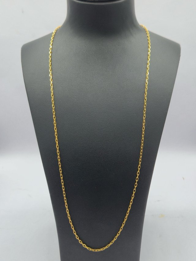 Cadena Forzada Oro 18k 53cm