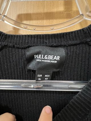 Jersey negro Pull&Bear