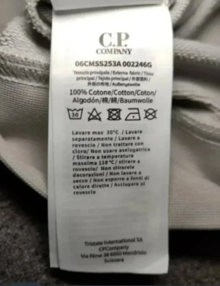 Sudadera CP Company Talla M Gris