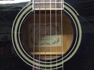 guitarra acustica daytona a401ce-bk