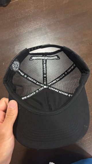 Gorra Trucker Chrome Hearts Negra