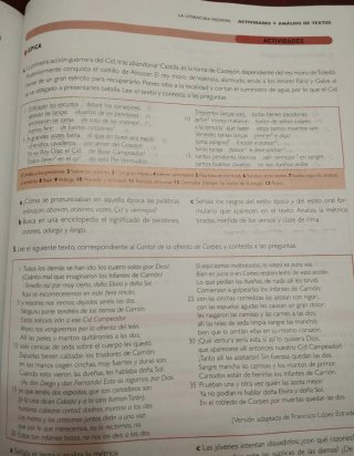 Lengua castellana y literatura 1, Le Bachillerato