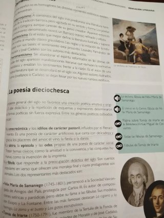 Lengua castellana y literatura 1, Le Bachillerato