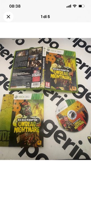 Red Dead Redemption Undead Nightmare Xbox 360