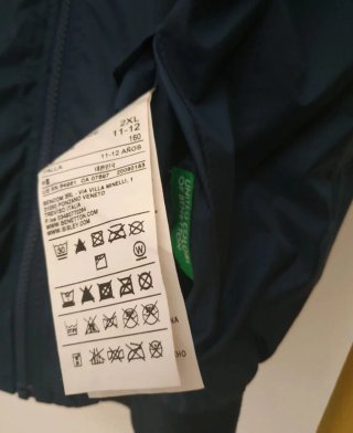 Benetton Giacca Ragazzo 11/12 Anni