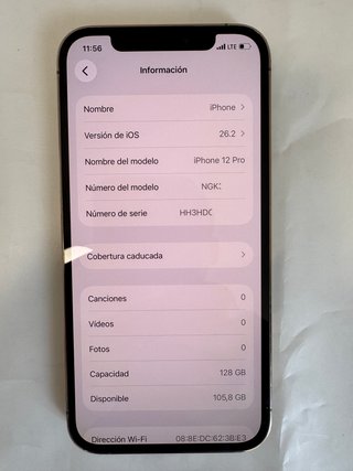 iPhone 12 Pro 128GB Bianco