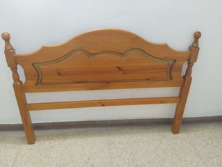 Cabecero madera 135 cm