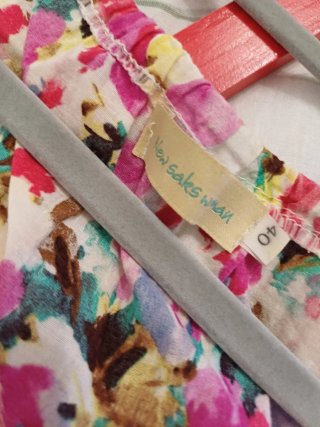 Blusa estampada flores multicolor