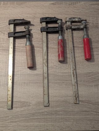 Lote 6 sargentos carpintería