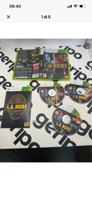 L.A. Noire Xbox 360