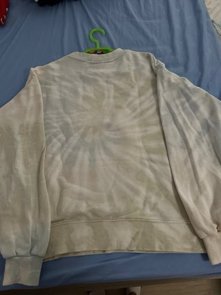 Sudadera Tie Dye Verde y Amarillo