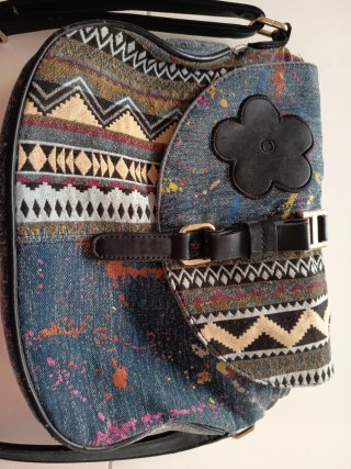 Bolso estampado étnico