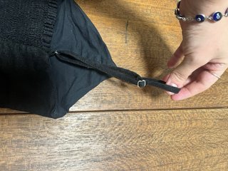 Top Zara Negro Talla S
