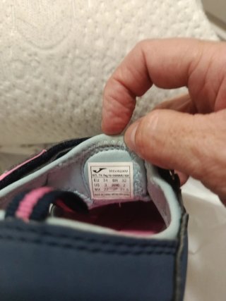 Sandalias Joma Verano Niña Talla 34
