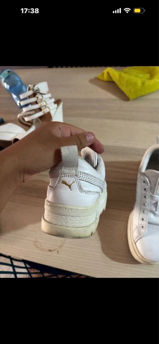 Zapatillas Puma Blancas Plataforma
