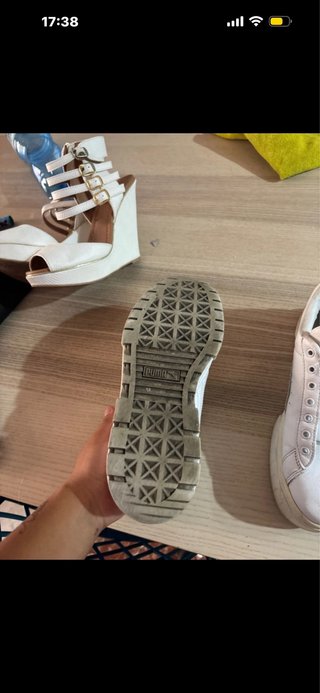 Zapatillas Puma Blancas Plataforma