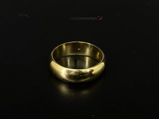 anillo oro 18k con piedra con circonita