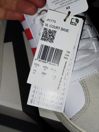 Zapatillas Adidas Blancas y Rojas