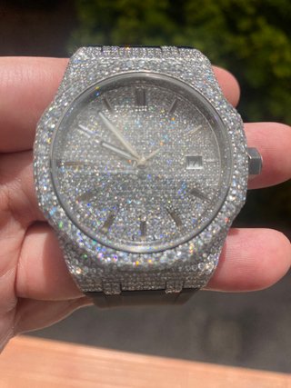 Reloj Brillantes Moissanite