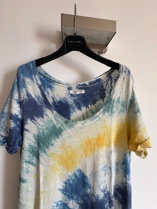 Vestido largo tie-dye GREEN COAST Talla M