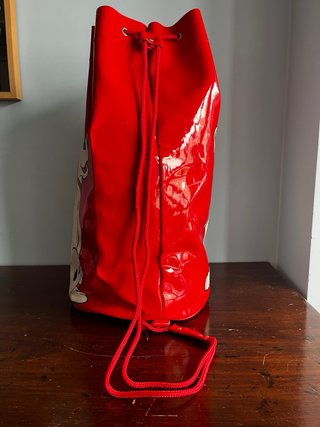 Bolsa Saco 101 Dálmatas Disney Roja