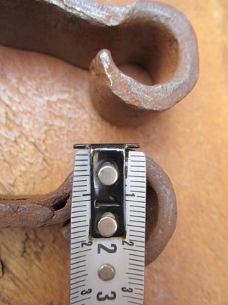 Bisagras antiguas centenarias, pareja 24.5 cm.