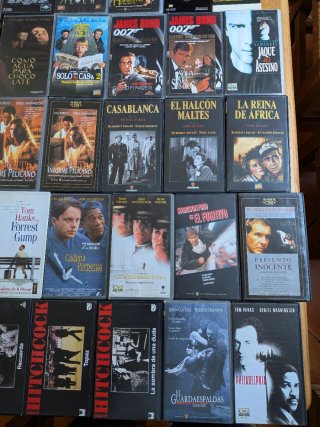 Lote 43 Películas VHS Clásicos Cine
