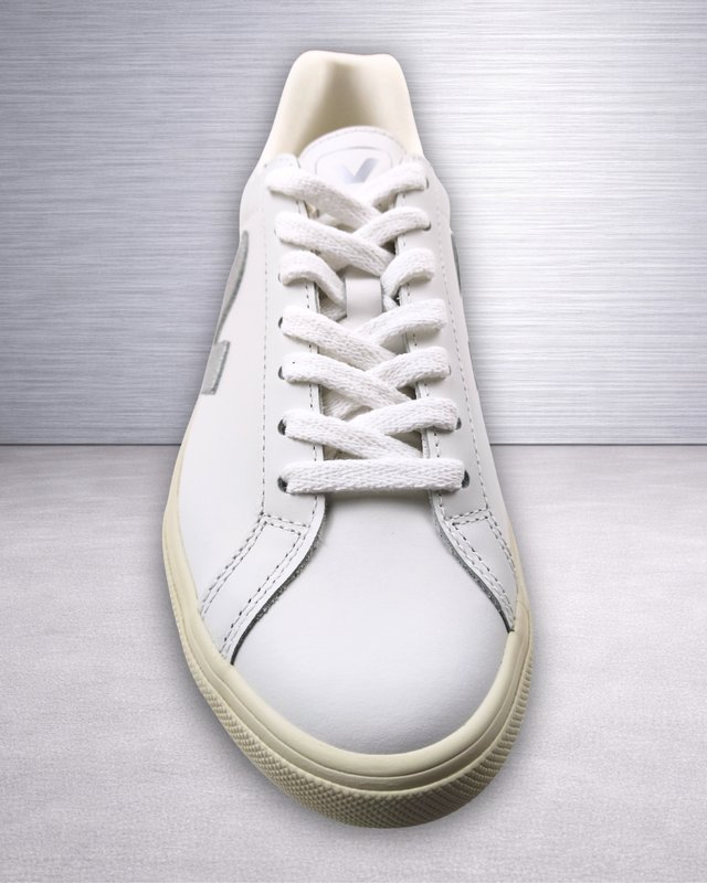 Veja Esplar Logo Leather White Silver T.38 Nuevas