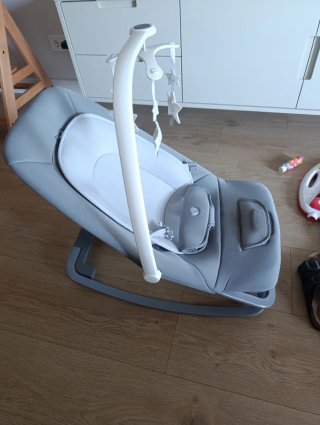 Hamaca bebé Joie Dreamer gris