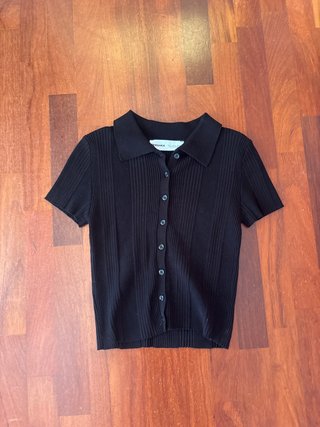 Maglia Bershka nera taglia XS