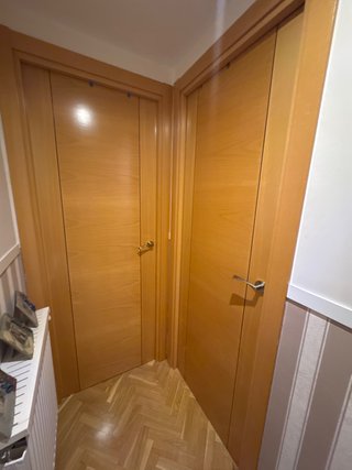 Puertas haya con greca