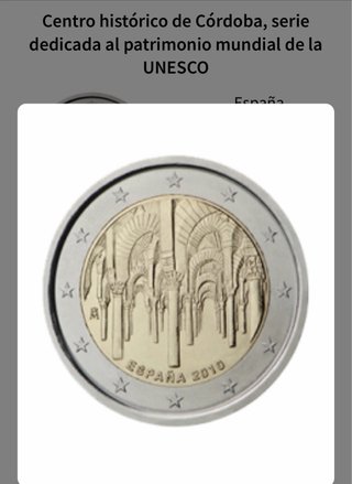 Moneda 2€ España Córdoba 2010