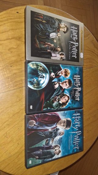 Colección Harry Potter DVD películas completas.