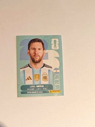 Cromos Mundial 2026 Cristiano Ronaldo y Messi