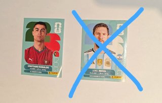 Cromos Mundial 2026 Cristiano Ronaldo y Messi