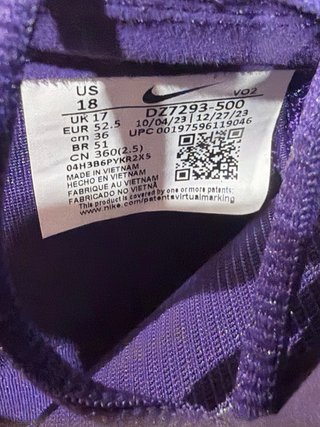 Nike Hot Step 2 Drake NOCTA Morado T-52,5